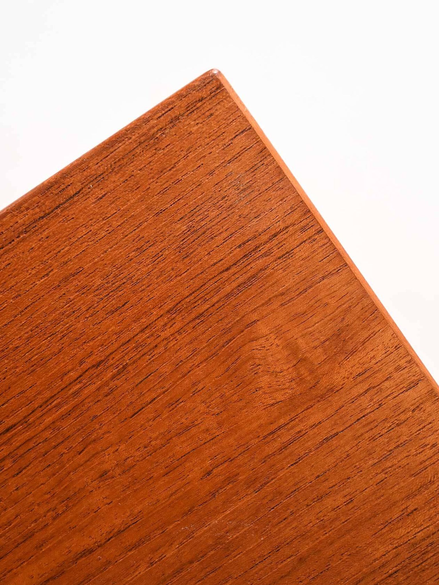 Vintage Scandinavian coffee table 1950s in beech and teak