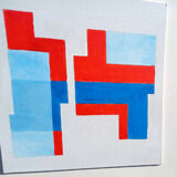 Post minimalist abstract painting