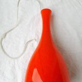 Orange glass pendant