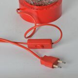 red globe lamp