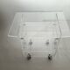 Dessert meuble TV Plexiglas David Lange