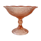 Vintage pink depression glass standing cut 50s