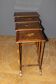 Set of Four Nesting Tables in Flower Marquetry circa 1900