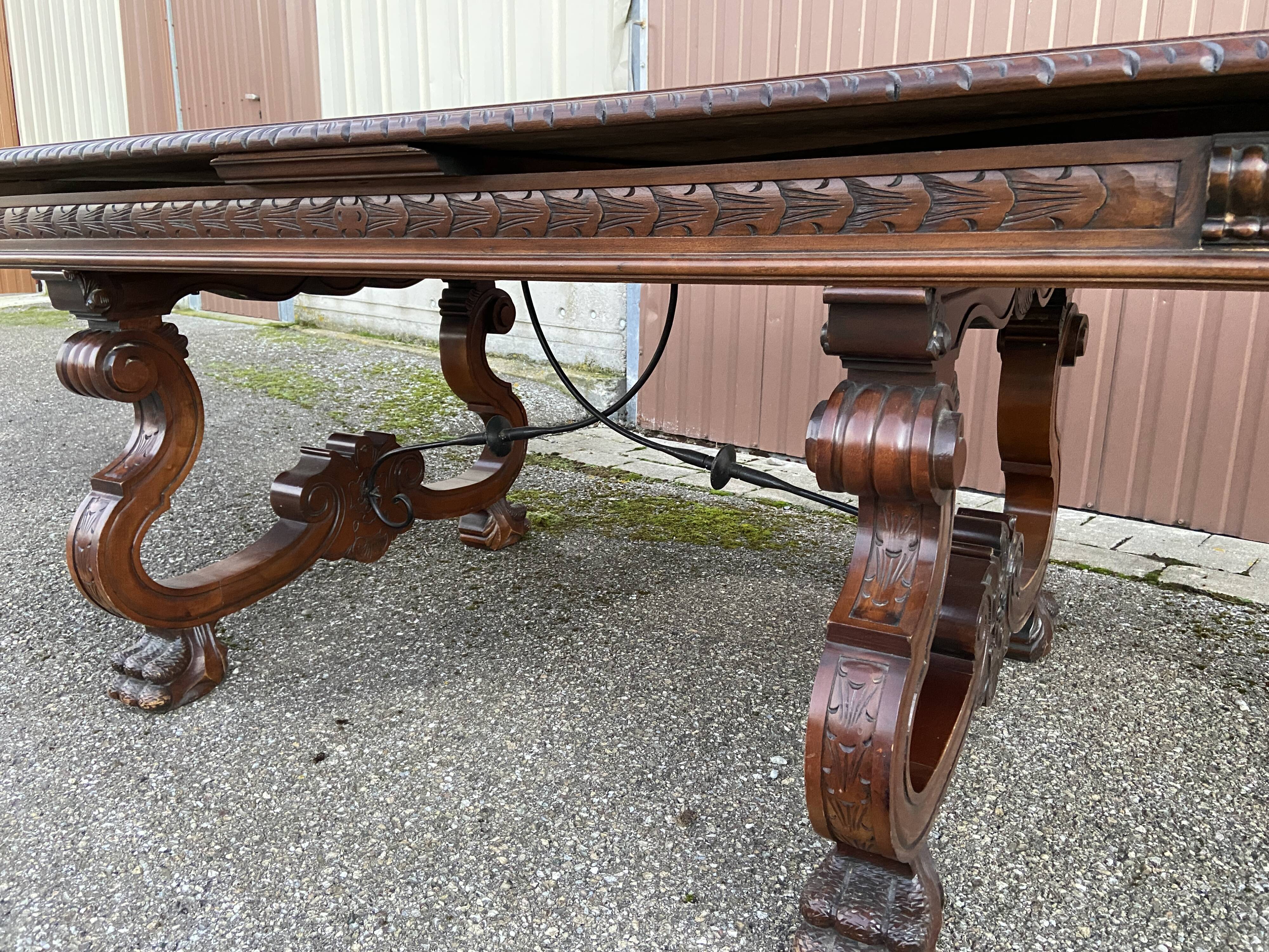 large Spanish Renaissance dining table