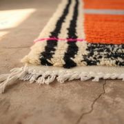 Traditional Moroccan handwoven rug 3x2 m