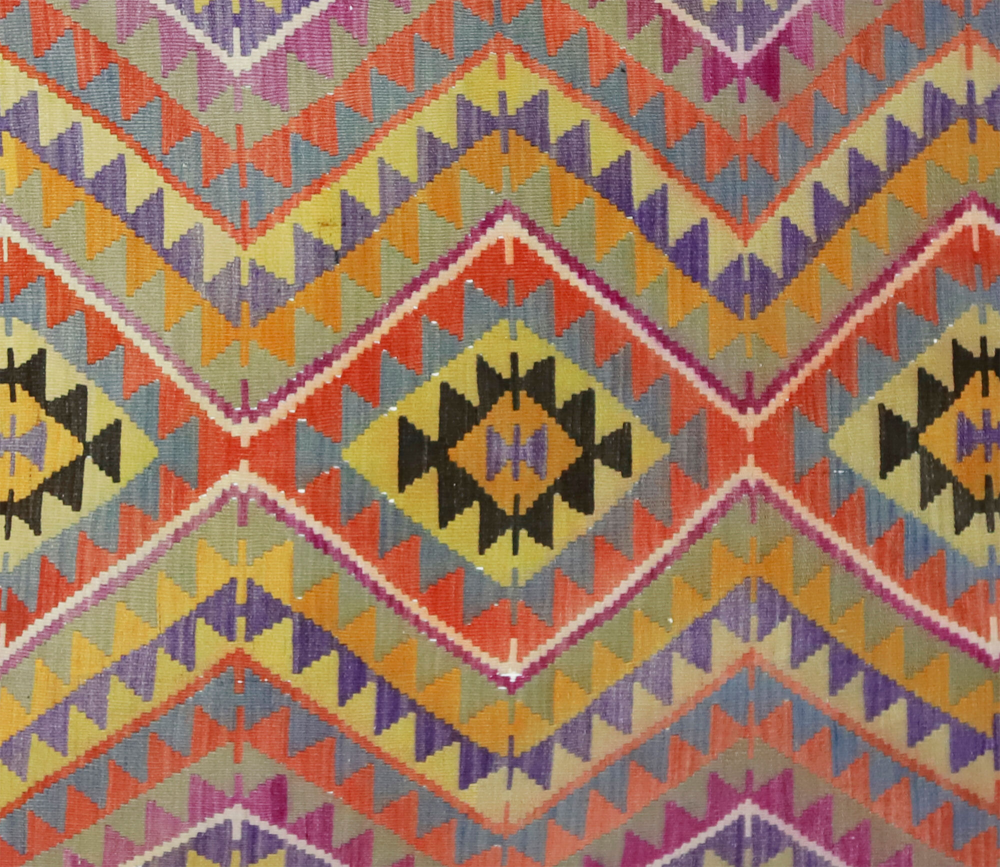 Anatolian handmade kilim rug 310 cm x 147 cm