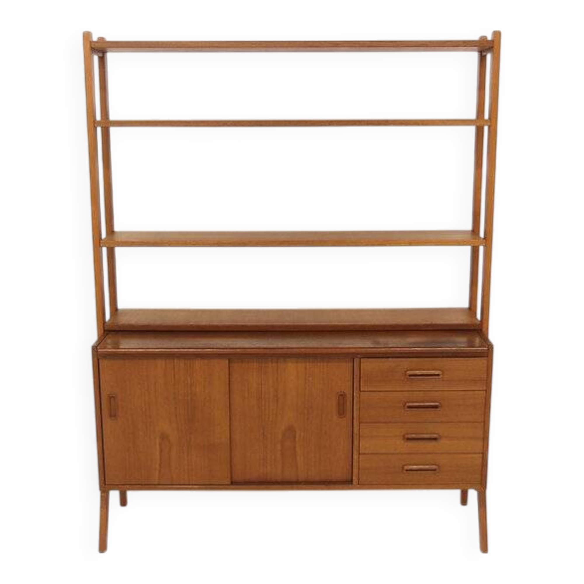 Scandinavian teak and beech secretary, Sweden, 1960