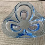 Blue Murano fruit bowl