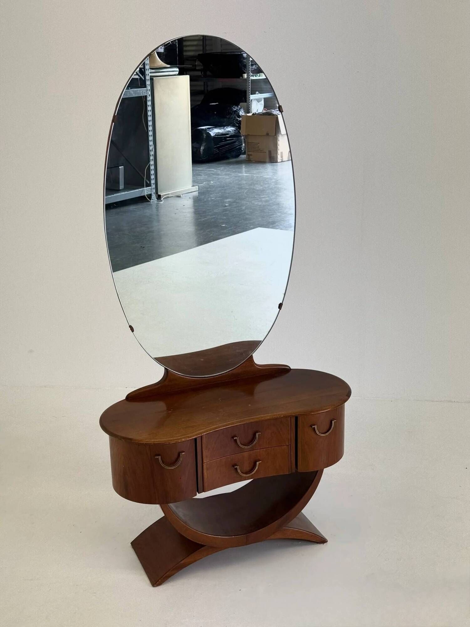 Art Deco dressing table by A A Patijn for Zijlstra Joure from the 1930s