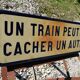 Panneau de signalisation sncf