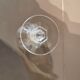 Suite de 8 verres à vin en cristal