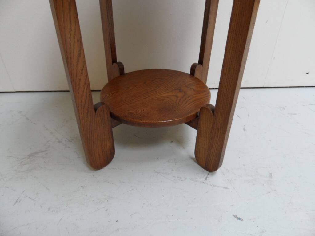 Art Deco round coffee table