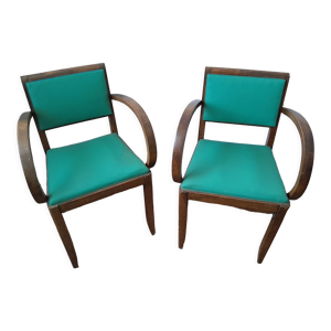 Paire de fauteuils vintage