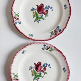 Pair of Gien plates