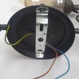 Pair of vintage flower-shaped globe wall lights