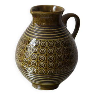 Stoneware pitcher