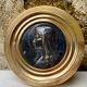Small round religious frame