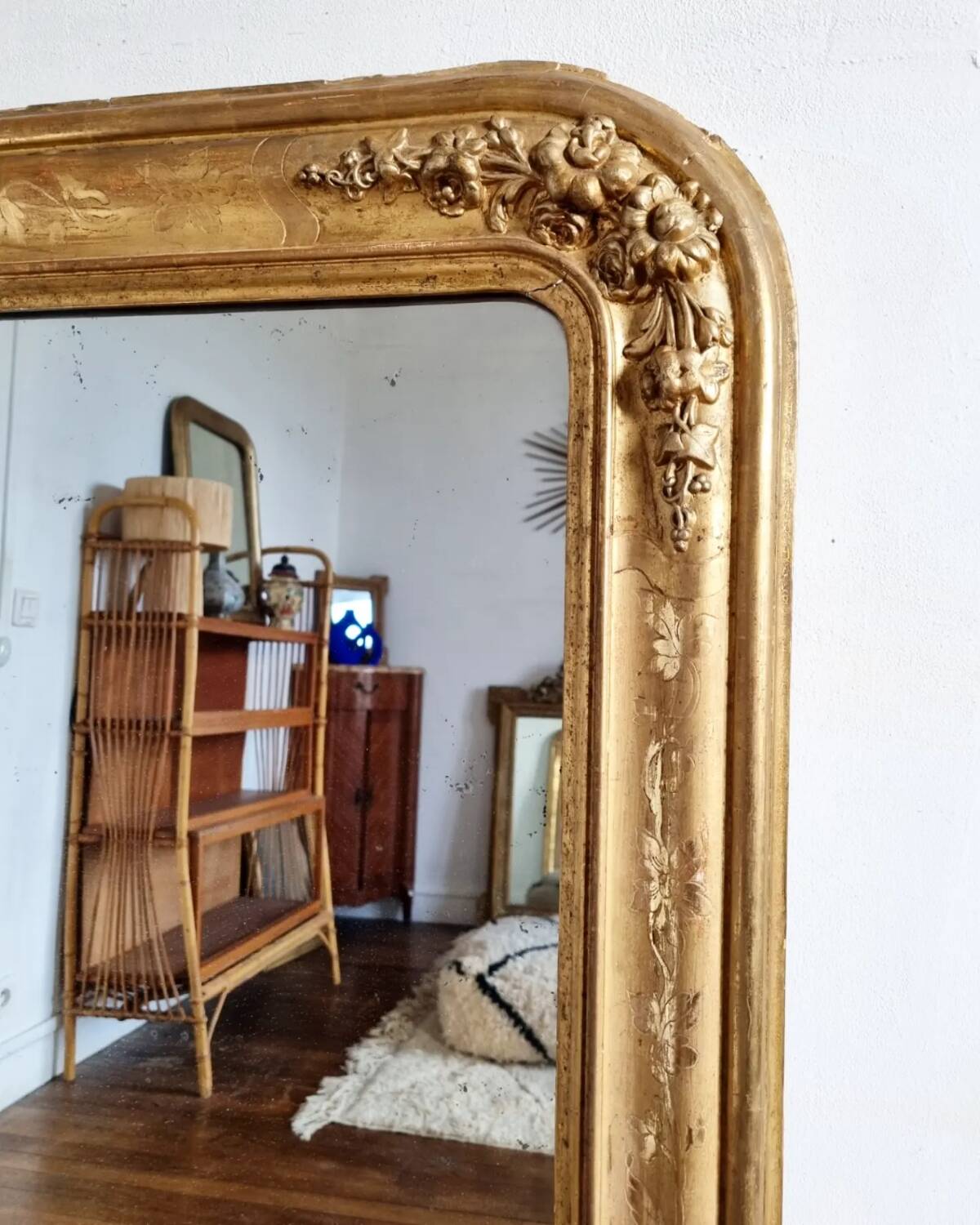 Antique Louis Philippe mirror