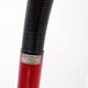 Space Age floor lamp with dark red shade - 1970s