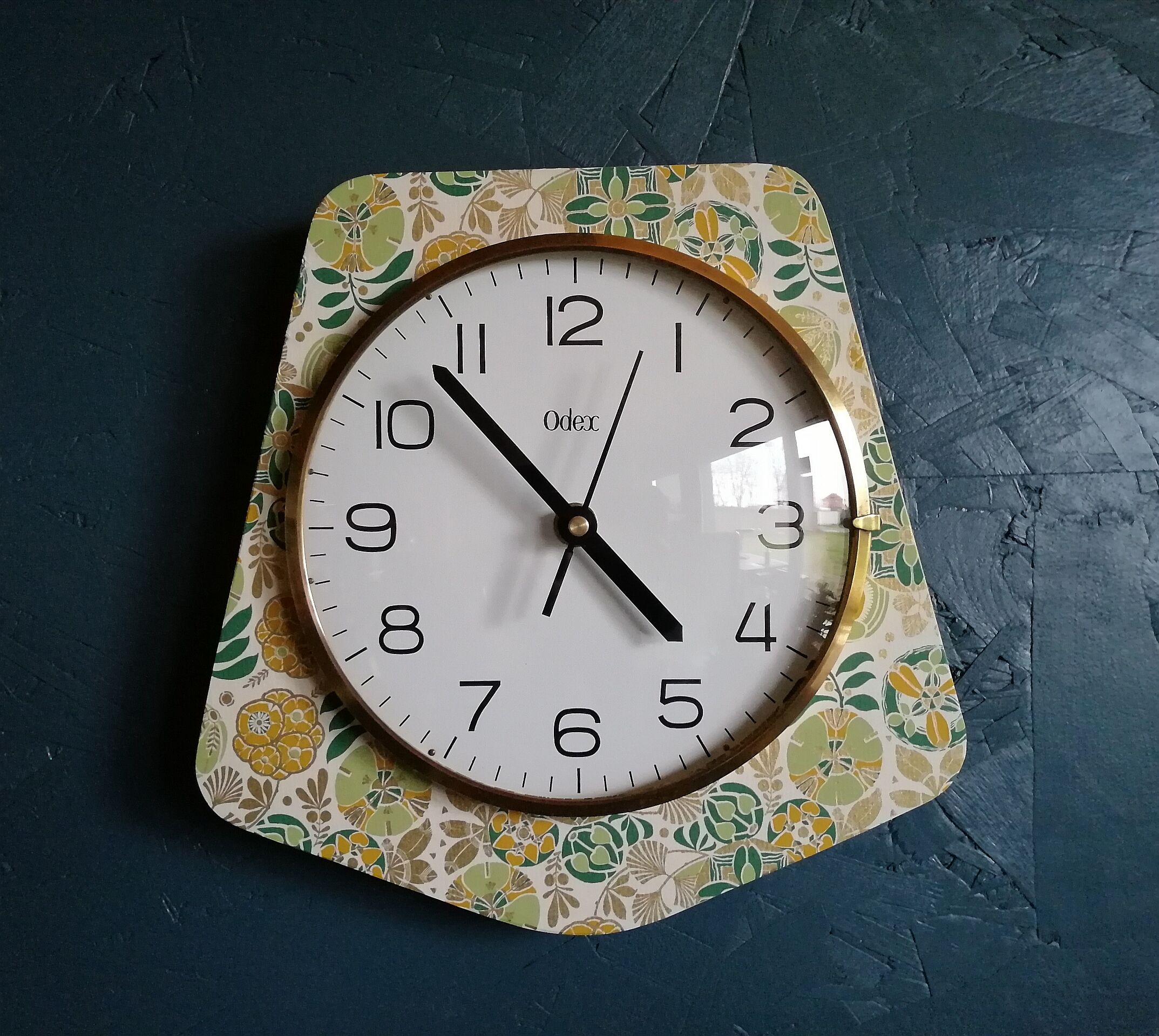 Vintage clock, "Odex" wall clock