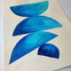 Minimalist geometric painting