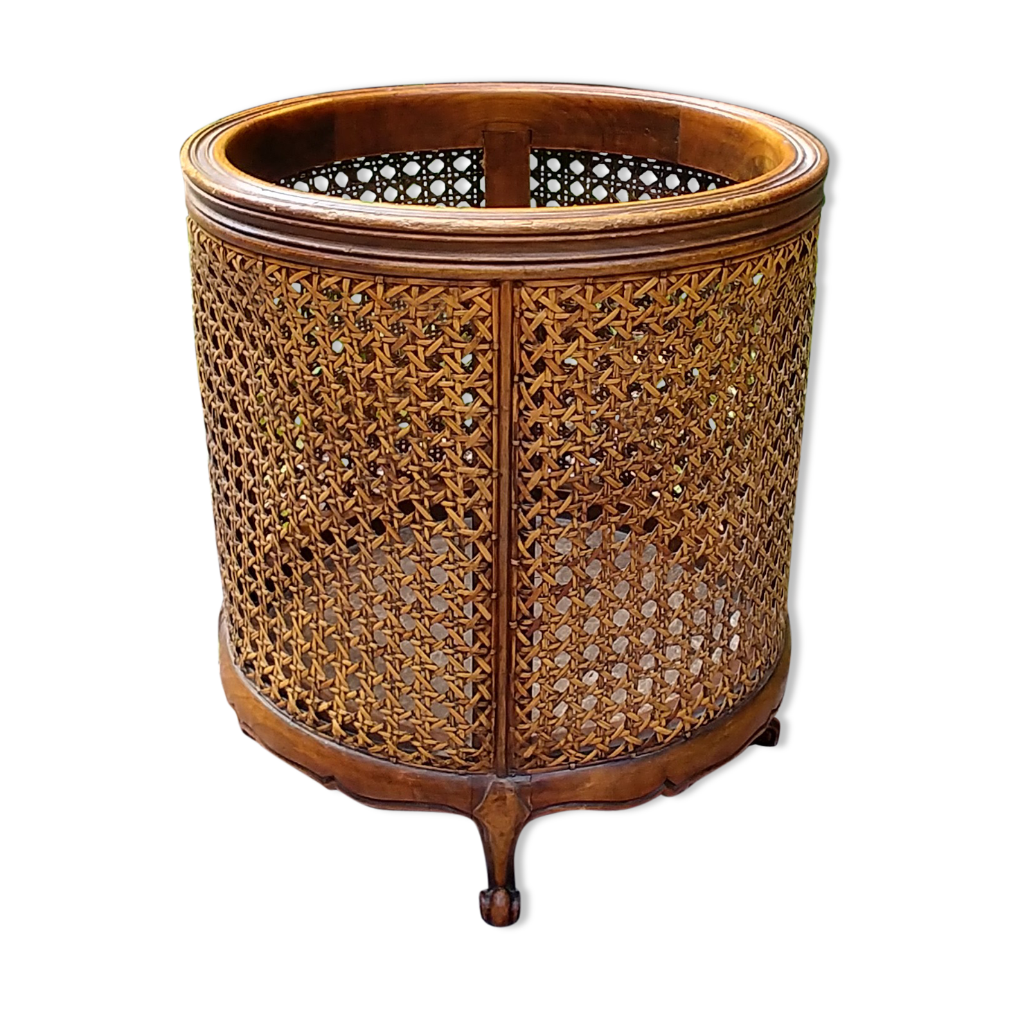 Wood and canning basket
