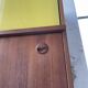 Modernist teak secretary desk, 1950s