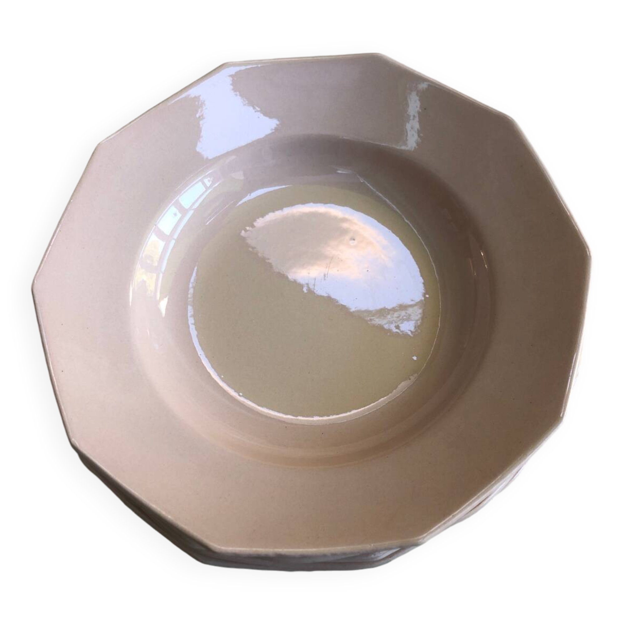 Powder pink Saint Amand plates