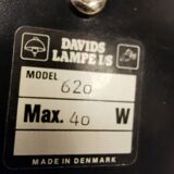 Wall light from the 1980s, designed and produced by David's Lamps Denmark
