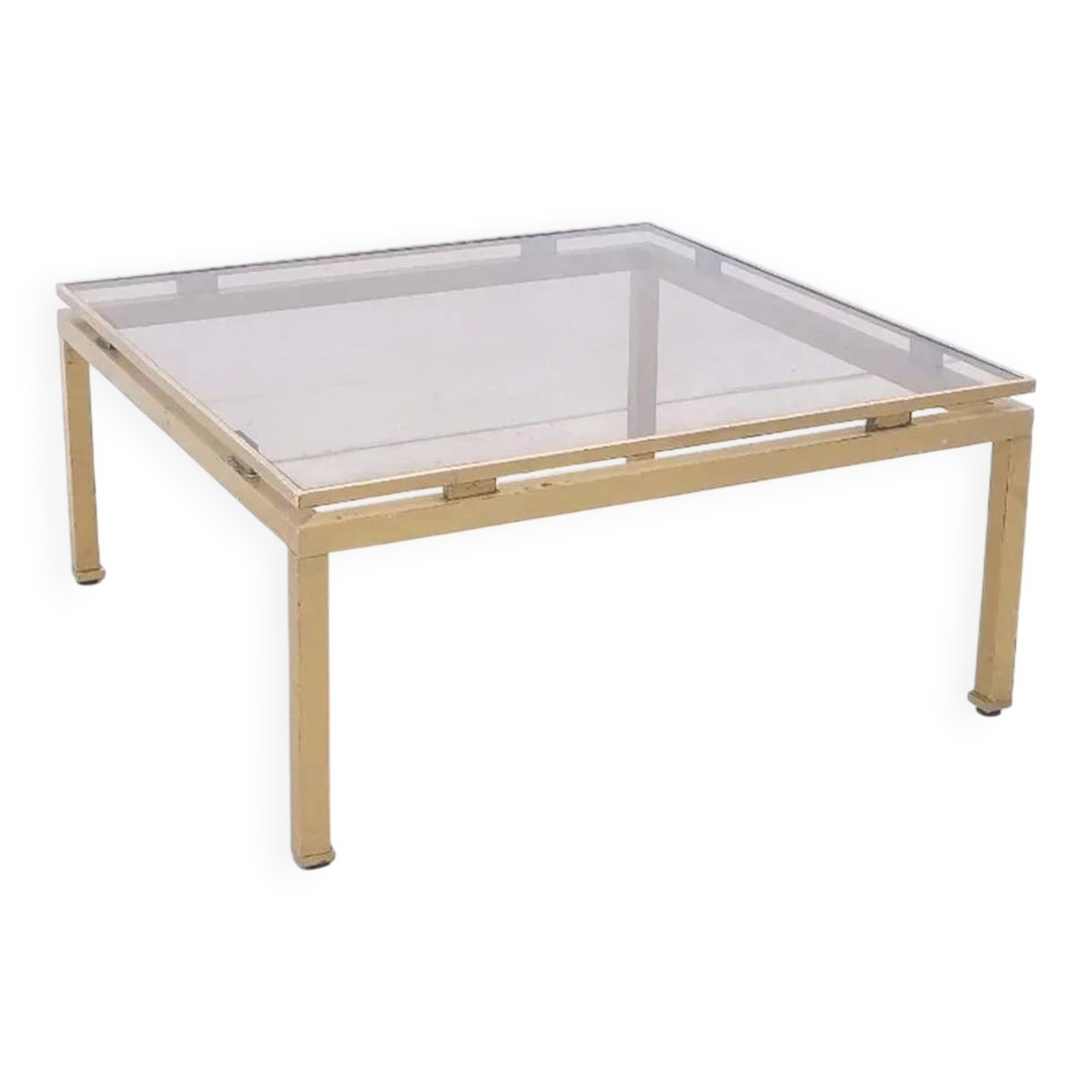 Brass coffee table by Guy Lefevre for Maison Jansen, 1960