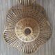 Set of 2 sudpendions in wicker and rattan