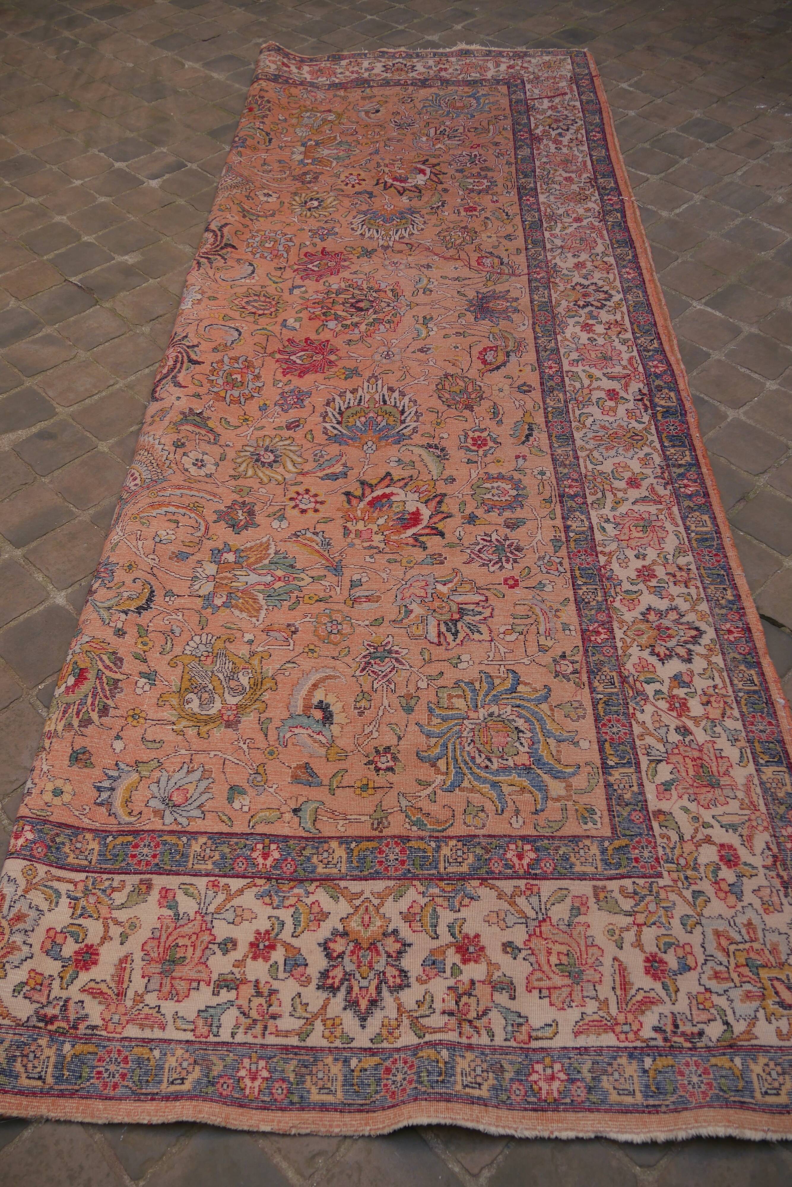Oriental Persian carpet Tabriz vintage 320 x 240 cm