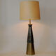 Coneshaped Italian metal and brass floorlamp 1960s