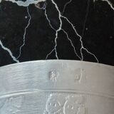 Silver-plated metal egg cup