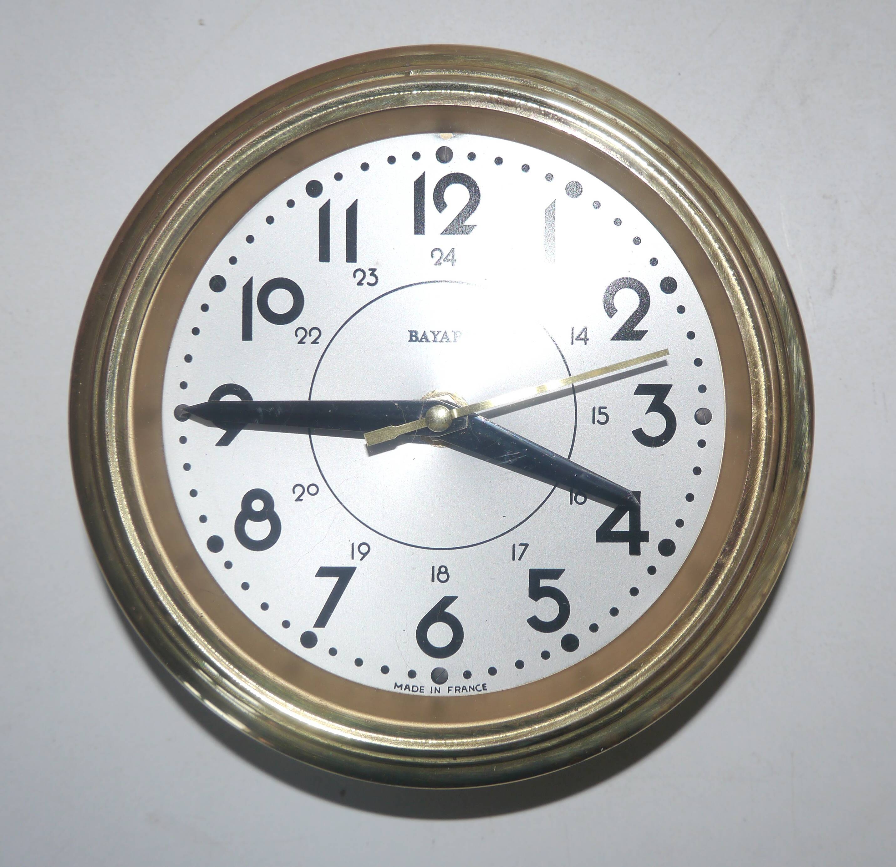 Old Bayard "marine" pendulum 60's