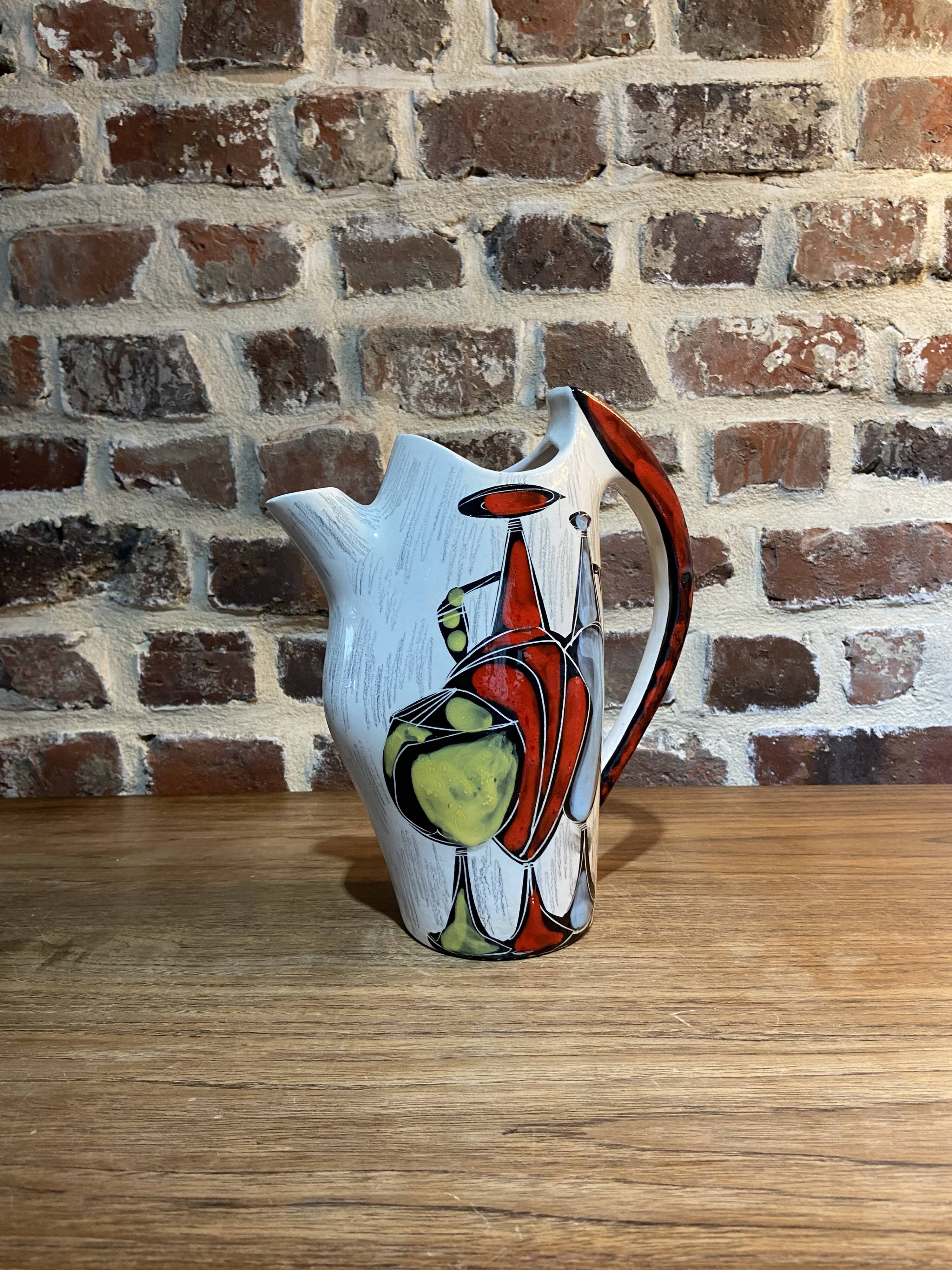 Carafe Mid Century - Cubist