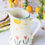 Handcrafted pitcher