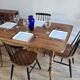 Table de ferme anglaise du XIXème