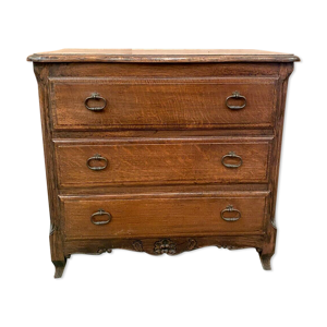 Commode néo rustique en chêne