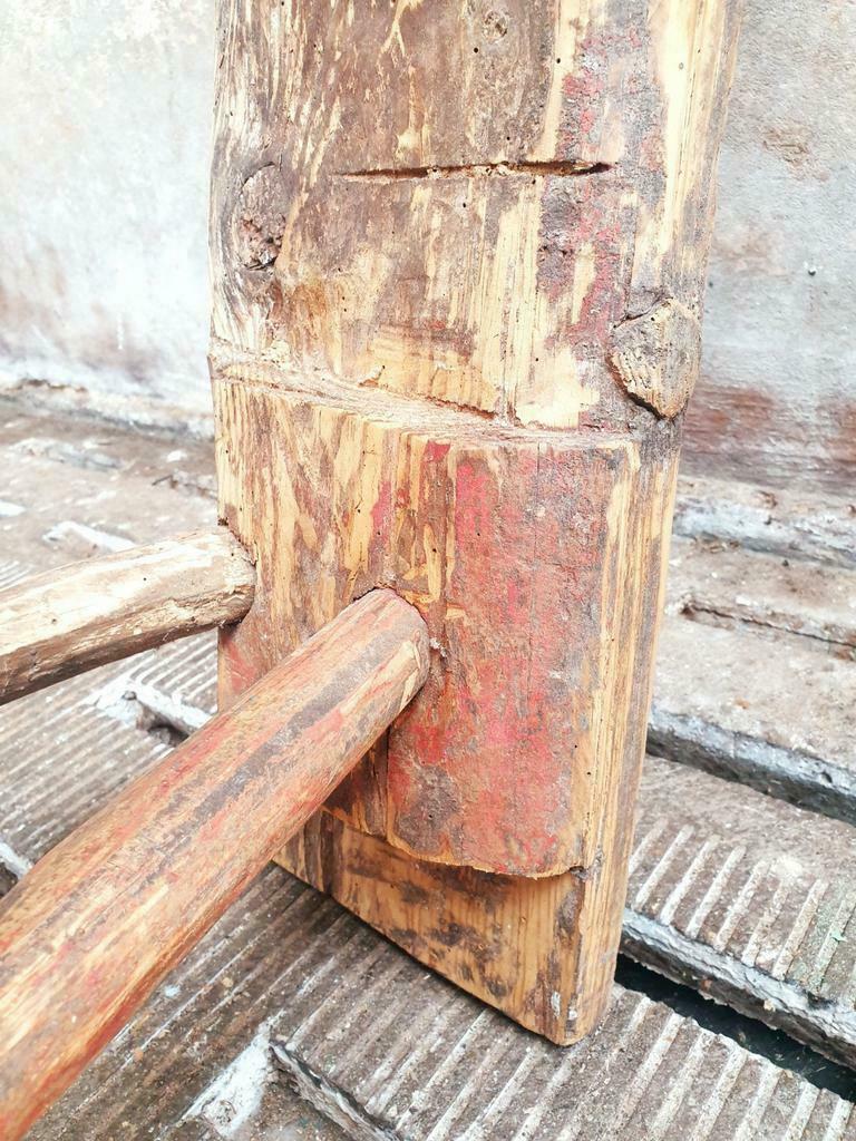 Wooden bench