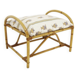 Rattan footstool, Sweden, 1970