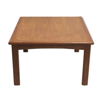 Scandinavian coffee table in teak