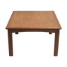 Scandinavian coffee table in teak