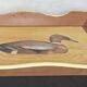 Painted wooden serving tray