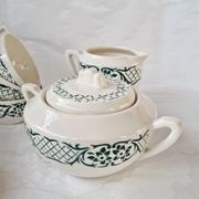 Ensemble à café Versailles de Digoin Sarreguemines 15 pièces