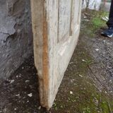 Wooden door old patina