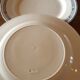 Set of 2 flat plates in Iron Earth Salins vauban model