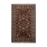Traditional hand woven indian wool carpet area rug- 97x153cm