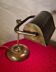 Lampe de bureau articulée en laiton, 1920