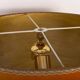 Mid-Century Hollywood Regency Orange Velvet Table Lamp, France, 1960s